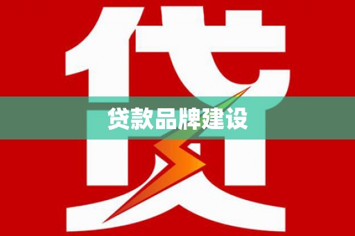 安岳贷款品牌建设