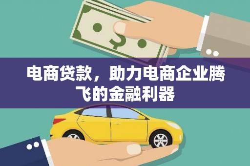 安岳电商贷款，助力电商企业腾飞的金融利器