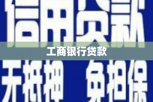 安岳工商银行贷款