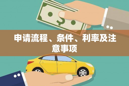 安岳申请流程、条件、利率及注意事项