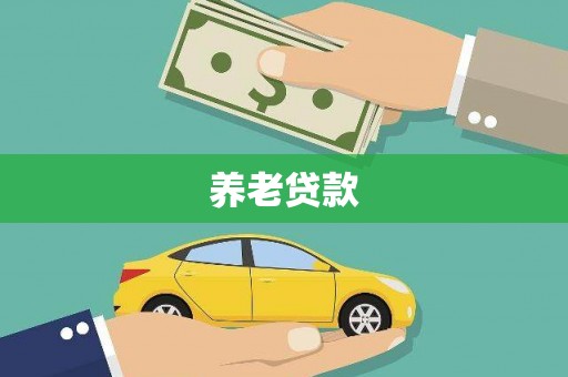 安岳养老贷款