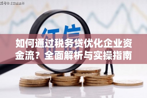 安岳如何通过税务贷优化企业资金流？全面解析与实操指南