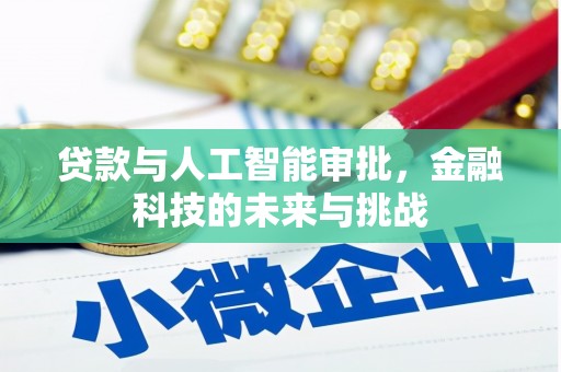 安岳贷款与人工智能审批，金融科技的未来与挑战