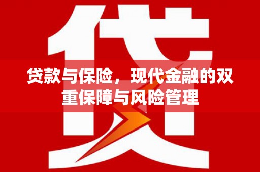 安岳贷款与保险，现代金融的双重保障与风险管理