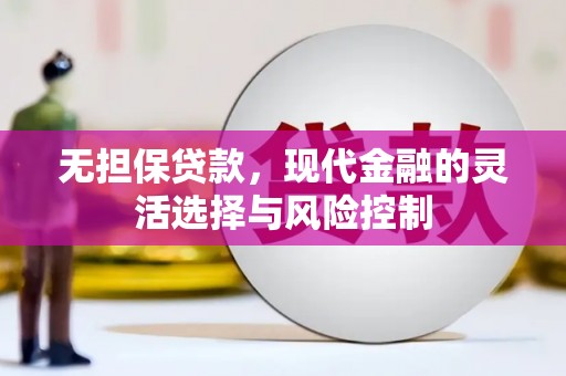 安岳无担保贷款，现代金融的灵活选择与风险控制