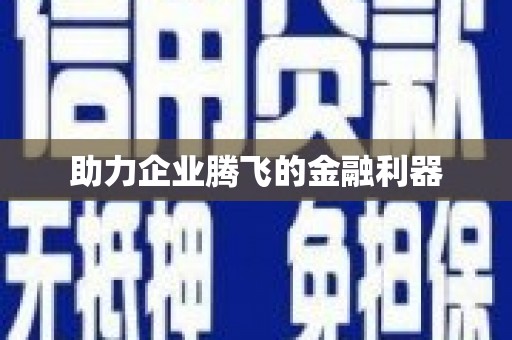 安岳助力企业腾飞的金融利器