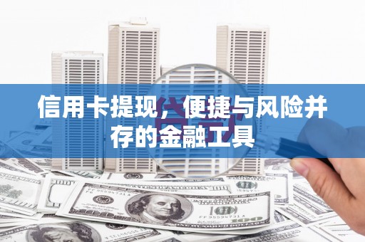 安岳信用卡提现，便捷与风险并存的金融工具