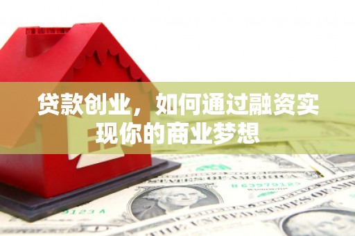 安岳贷款创业，如何通过融资实现你的商业梦想