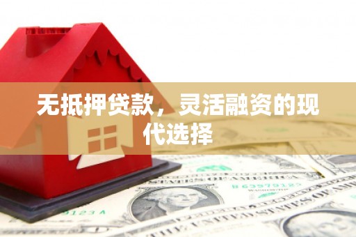 安岳无抵押贷款，灵活融资的现代选择