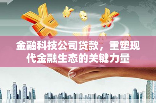 安岳金融科技公司贷款，重塑现代金融生态的关键力量