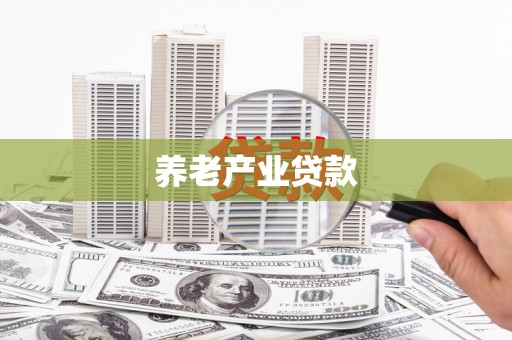 安岳养老产业贷款
