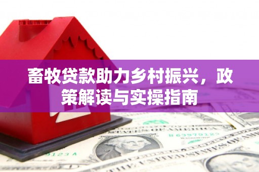 安岳畜牧贷款助力乡村振兴，政策解读与实操指南