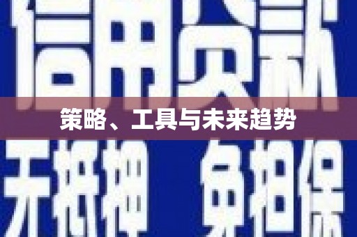 安岳策略、工具与未来趋势