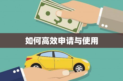 安岳如何高效申请与使用