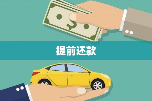 安岳提前还款