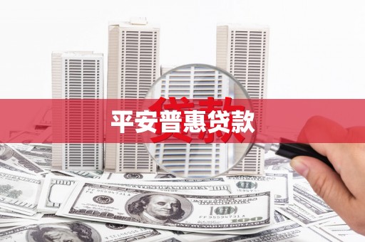 安岳平安普惠贷款